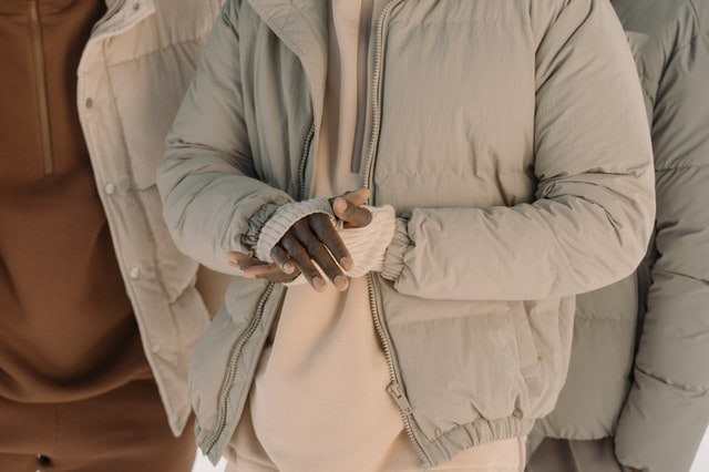 winter clothes moving